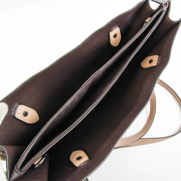 Coach Tyler Carryall C3768 Women's Leather Shoulder Bag,Tote Bag Beige - Picture 3 of 14